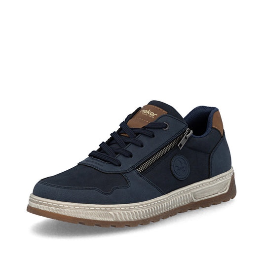 Men’s Lace & Side-Zip Casual Sneaker
