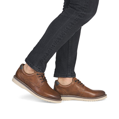 Men’s Leather Lace-Up Comfort Shoe