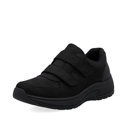 Men’s Leather Dual-Velcro Shoe