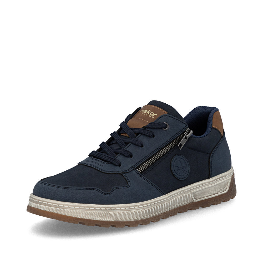 Men’s Lace & Side-Zip Casual Sneaker