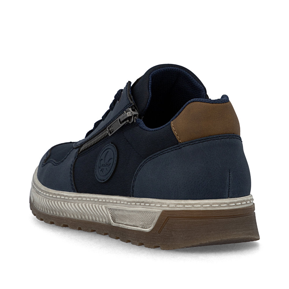 Men’s Lace & Side-Zip Casual Sneaker