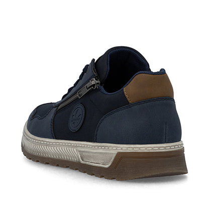 Men’s Lace & Side-Zip Casual Sneaker