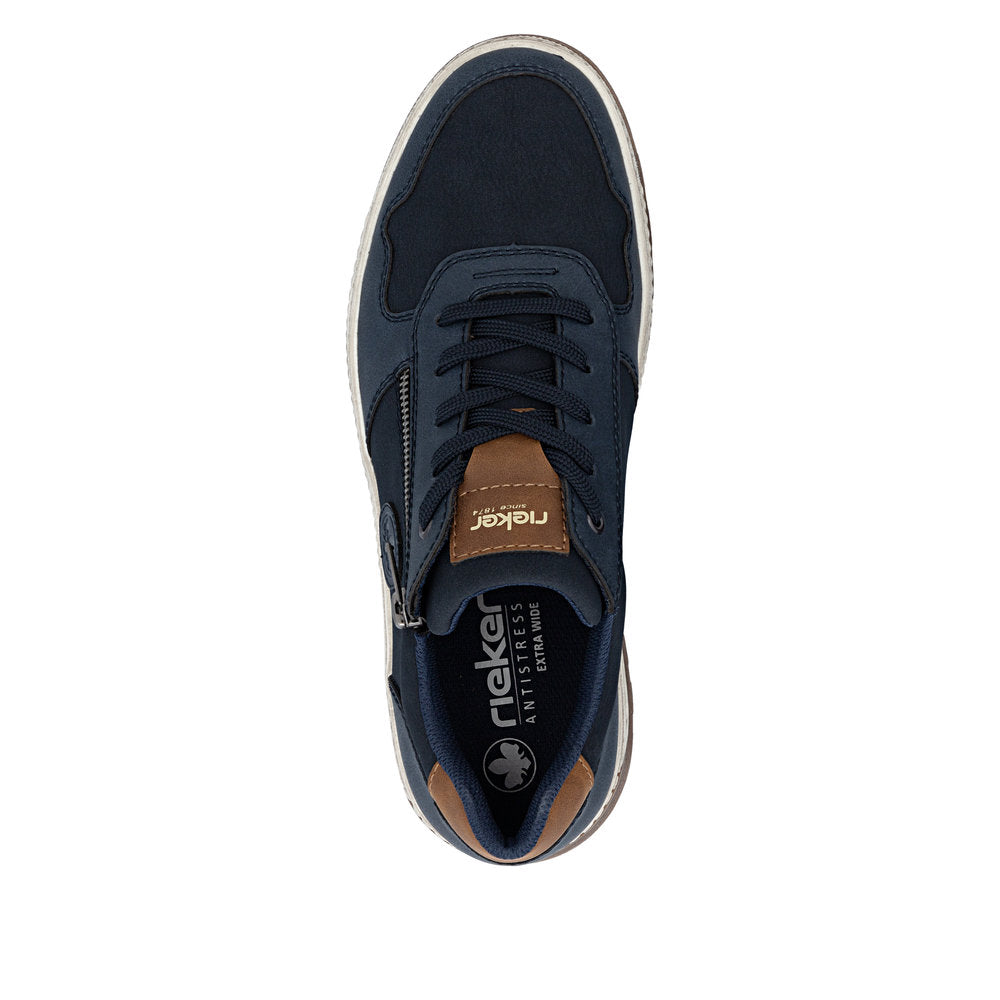 Men’s Lace & Side-Zip Casual Sneaker