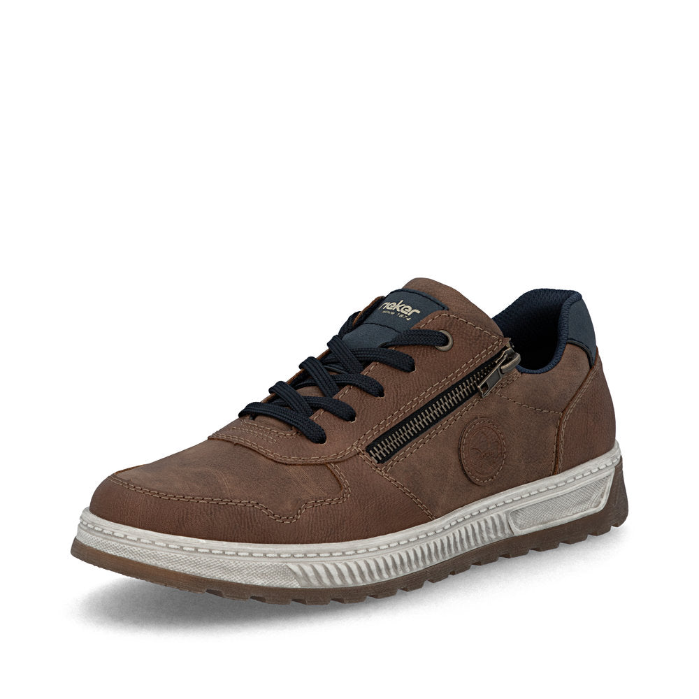 Men’s Lace & Side-Zip Casual Sneaker