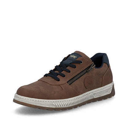 Men’s Lace & Side-Zip Casual Sneaker