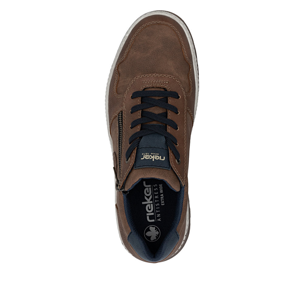 Men’s Lace & Side-Zip Casual Sneaker