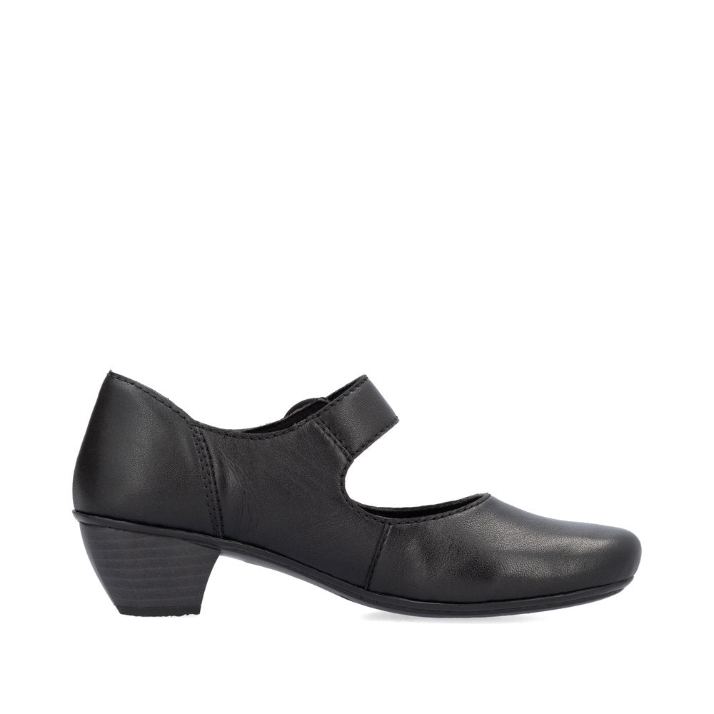 Women's leather Mary Jane Strap Shoe
