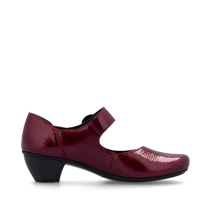 Women's leather Mary Jane Strap Shoe