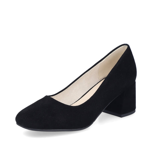 Women’s Leather/Suede Slip-On Pump