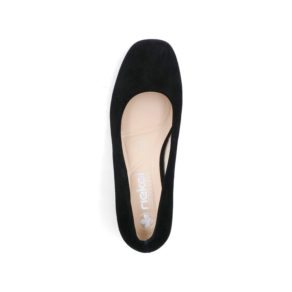 Women’s Leather/Suede Slip-On Pump