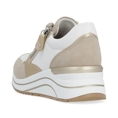 Women’s Leather Lace-Up Sneakers