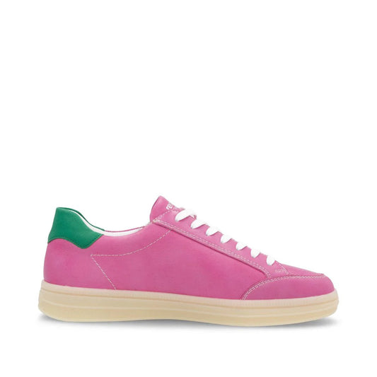 Women’s Leather Lace-Up Sneaker