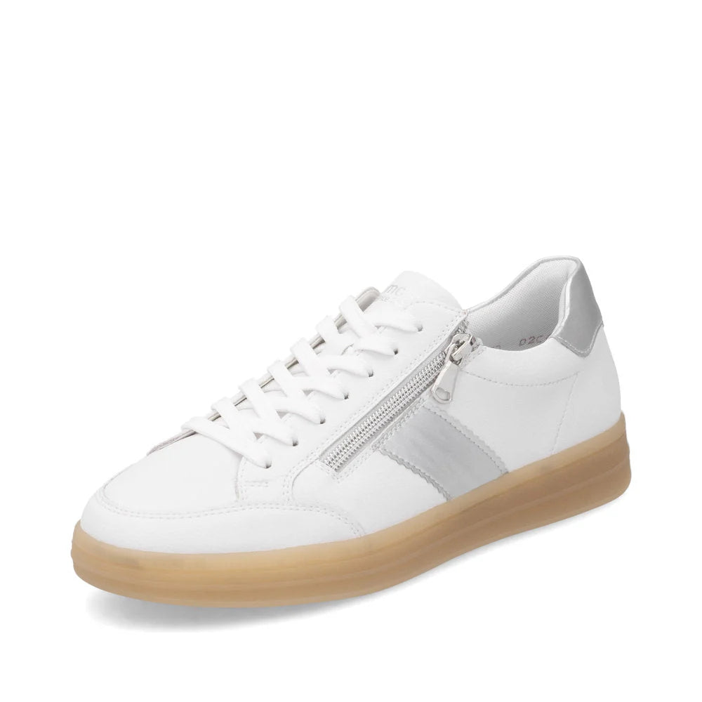 Women’s Leather Lace-Up Sneaker
