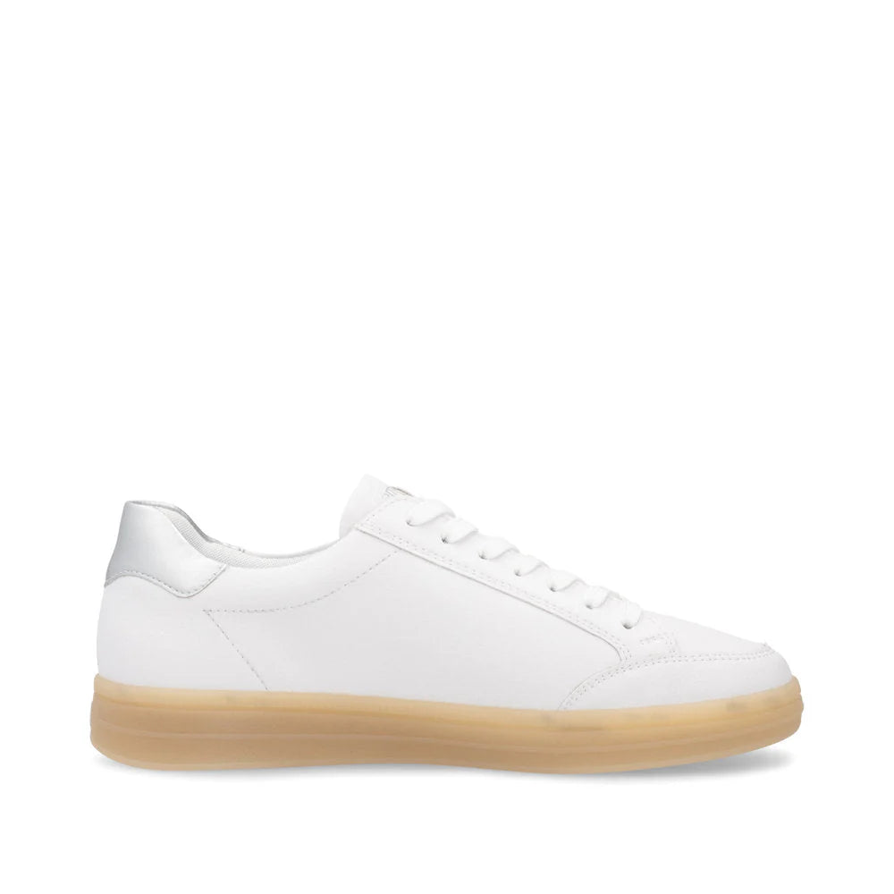 Women’s Leather Lace-Up Sneaker