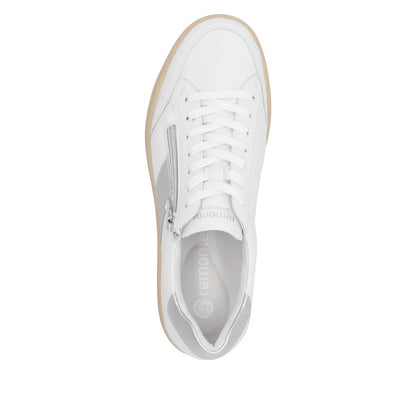 Women’s Leather Lace-Up Sneaker