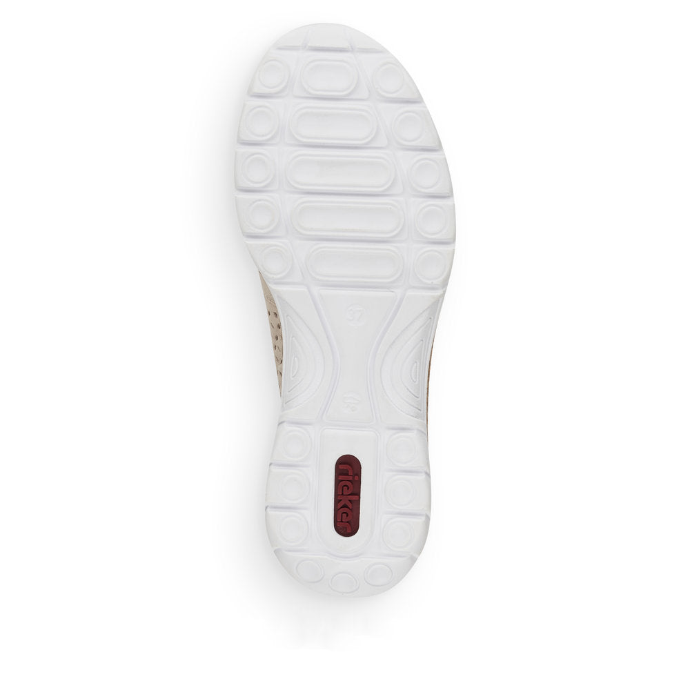 Women’s Perforated Leather Slip-On Shoes