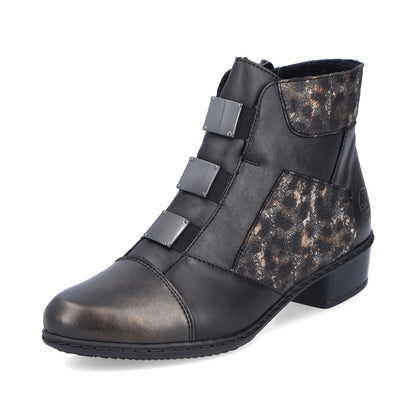 Women’s Leather & Synthetic Ankle Boot