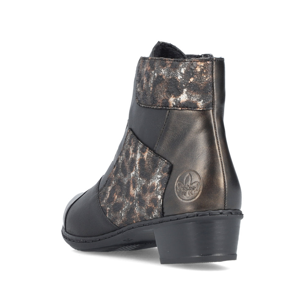 Women’s Leather & Synthetic Ankle Boot